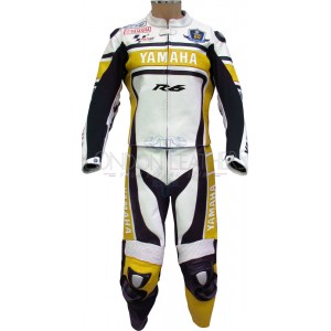 WGP Yamaha R6 50th Anniversary Yellow Leathers